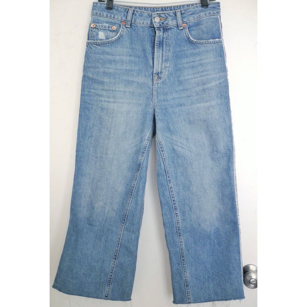 Topshop Moto Culotte w/ stripe side seams
